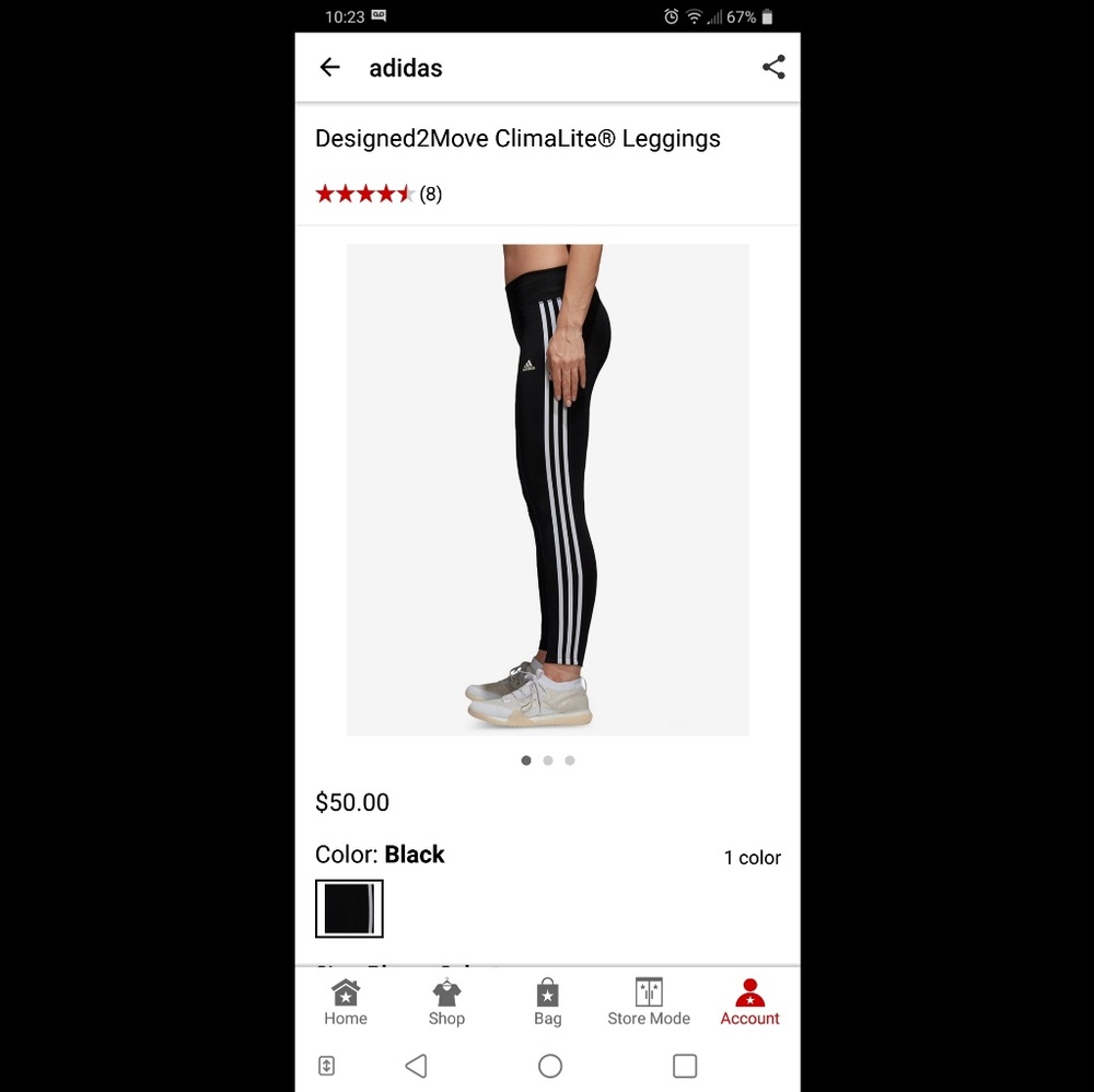 Adidas climalite leggings